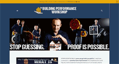 Desktop Screenshot of buildingperformanceworkshop.com